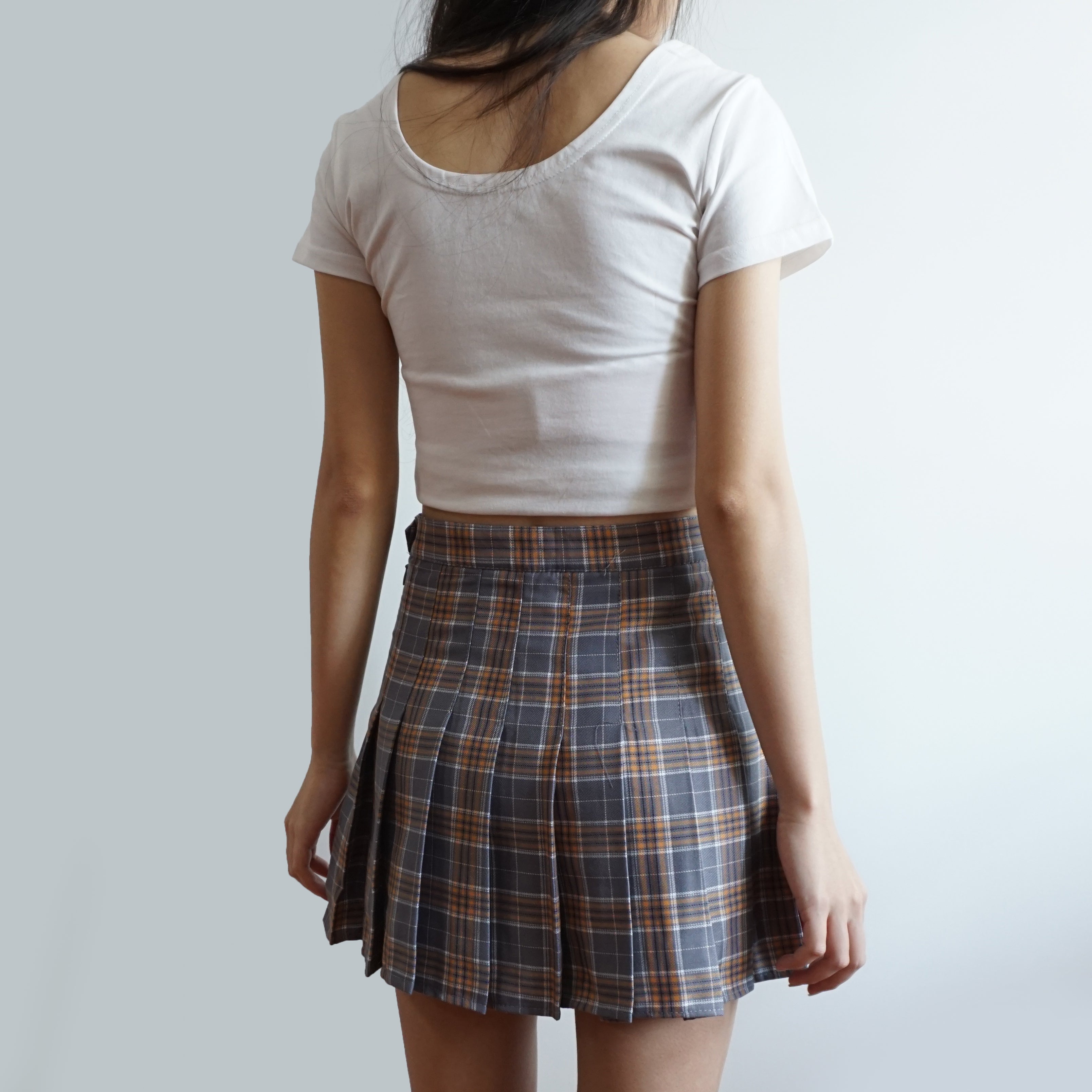 Plaid Tennis Skirt