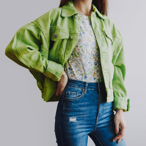 Fruity Denim Jacket