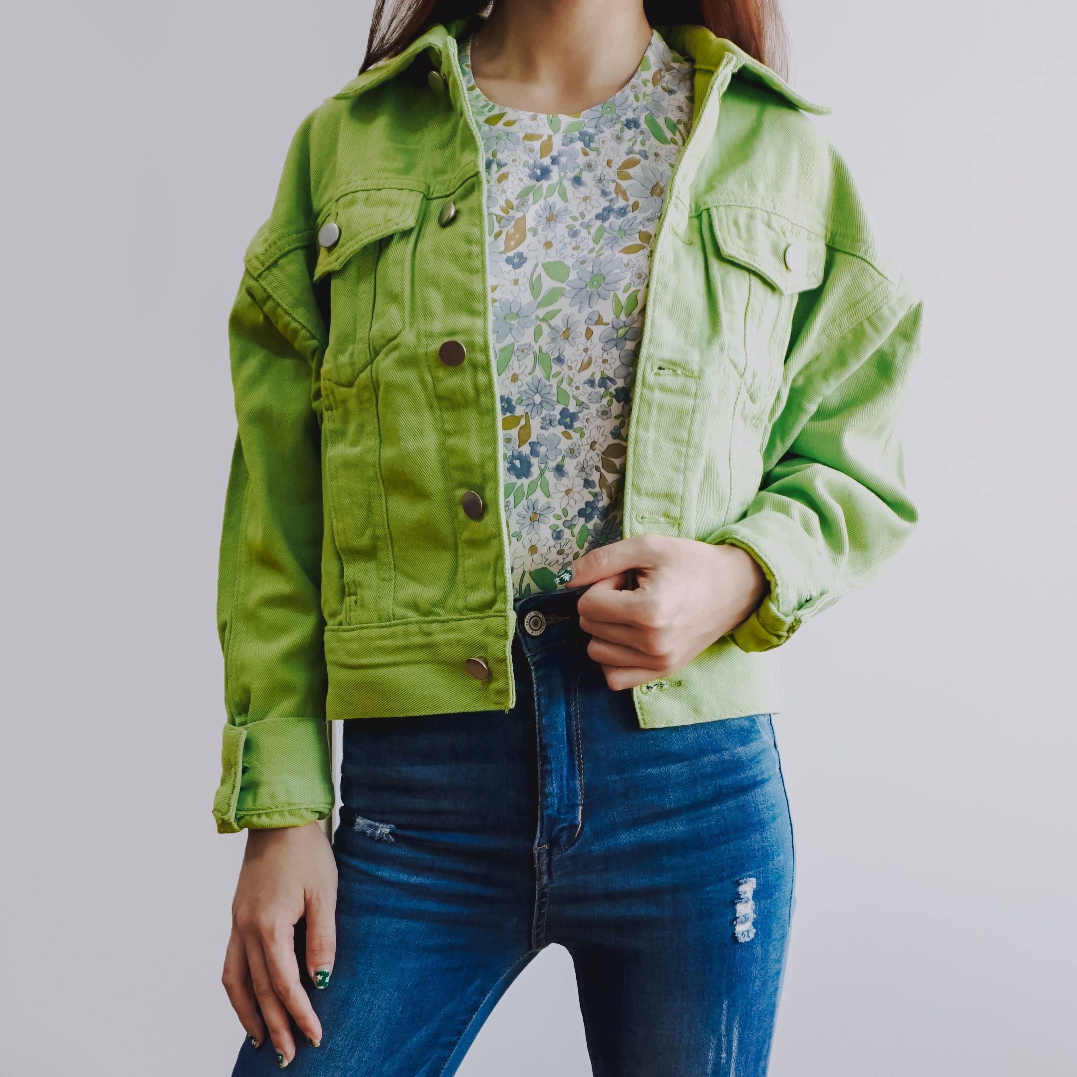 Fruity Denim Jacket