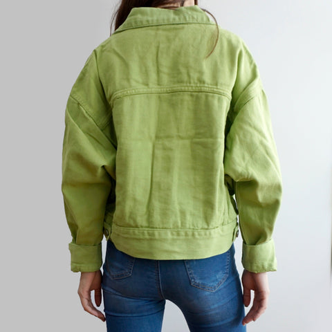 Fruchtige Jeansjacke