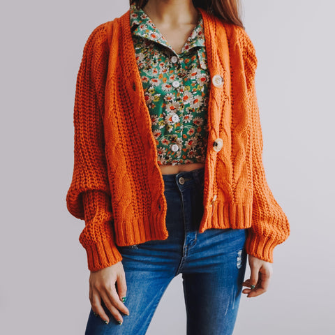 Cable Knit Cardigan