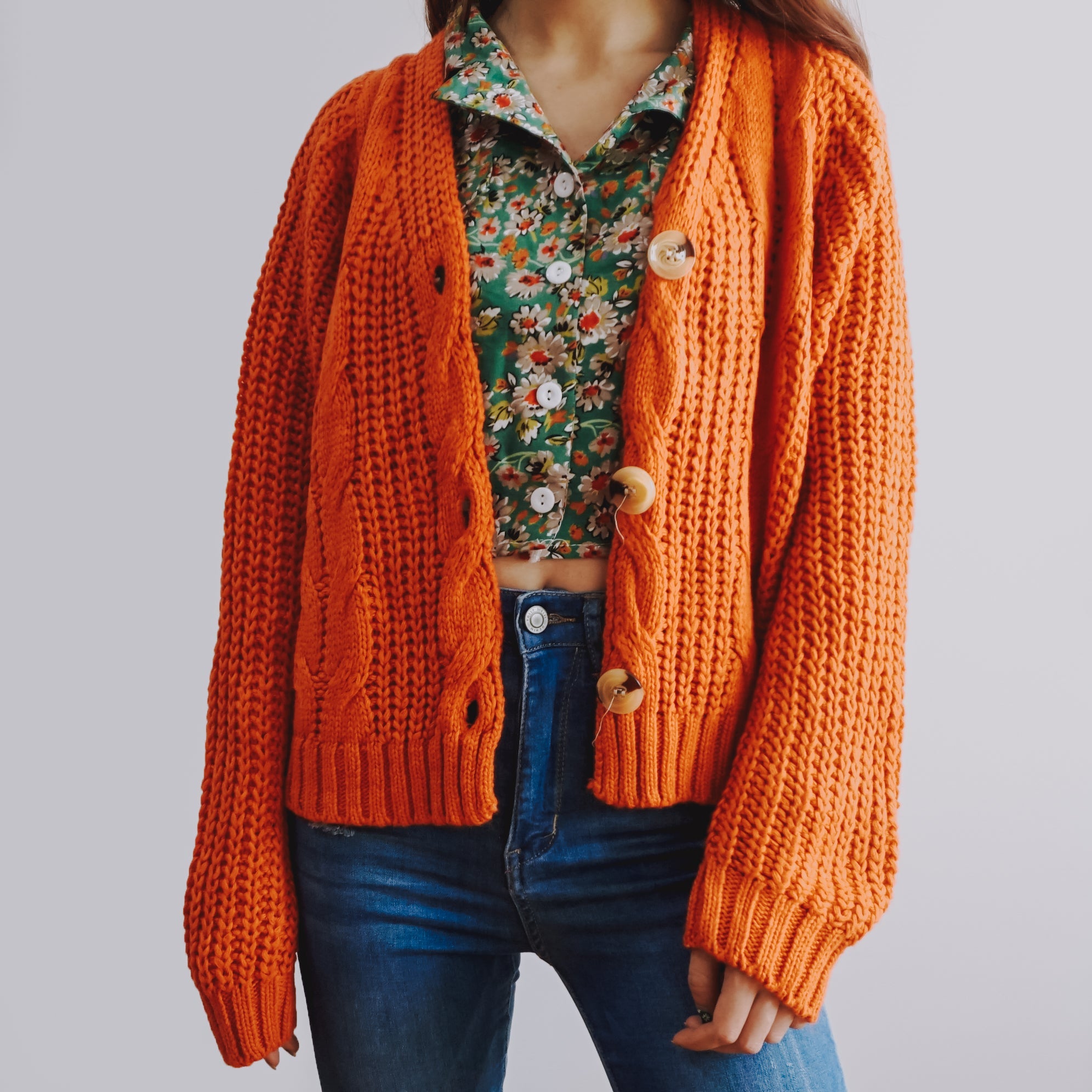 Cable Knit Cardigan