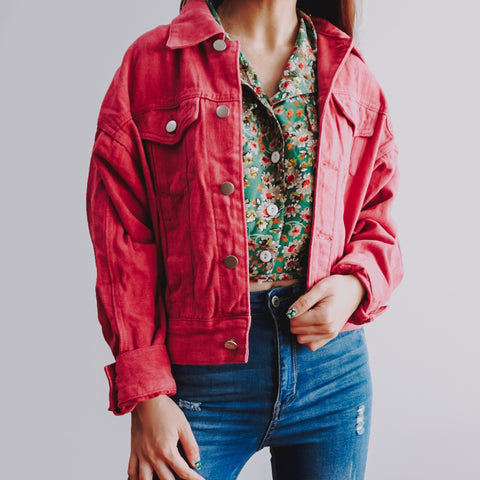 Fruity Denim Jacket