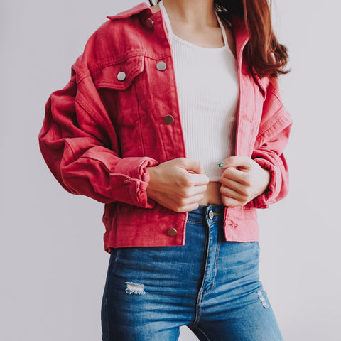 Fruity Denim Jacket