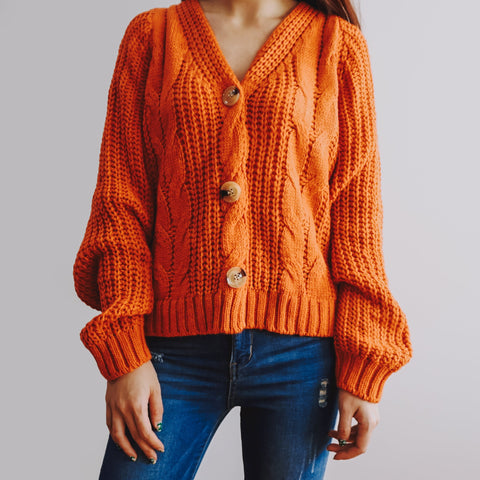 Cable Knit Cardigan