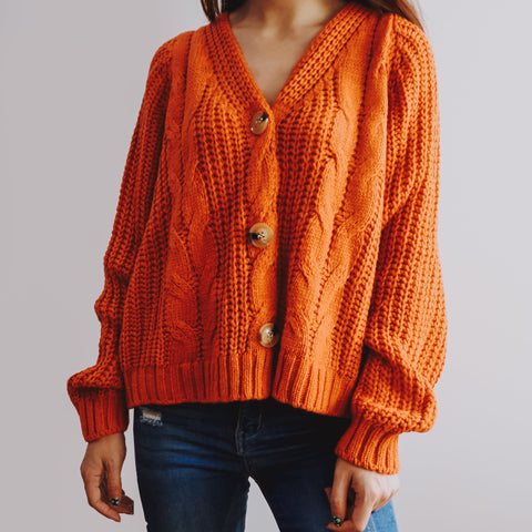 Cable Knit Cardigan