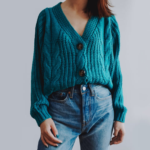 Cable Knit Cardigan