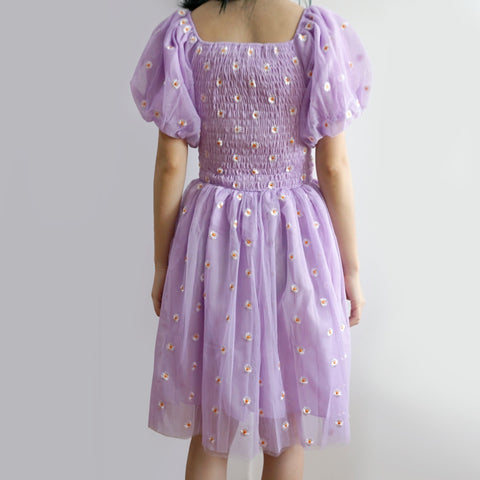 Puff Sleeve Daisy Dress