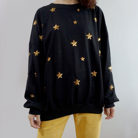 Starry Sequin Sweater