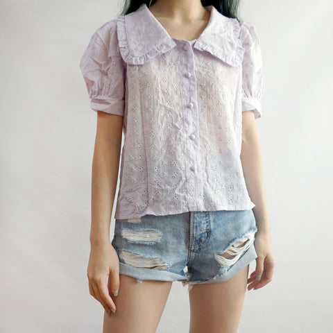 Camisa con botones y ojales de Peter Pan
