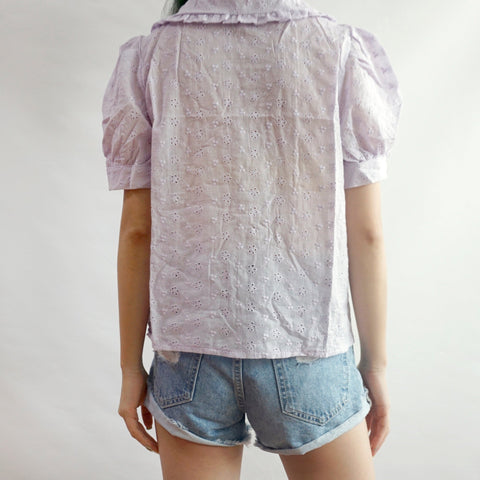 Camisa con botones y ojales de Peter Pan