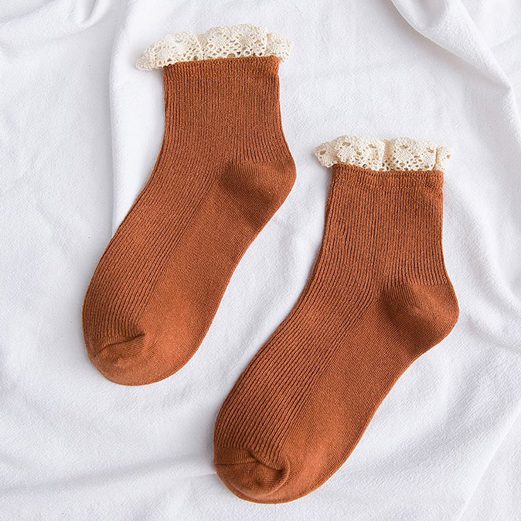 Frilly Lace Socks