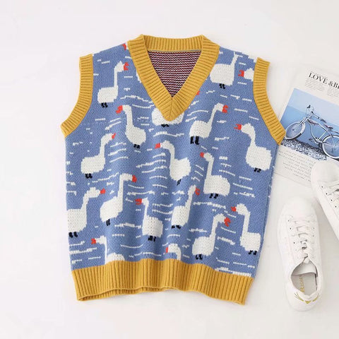 Duck Sweater Vest