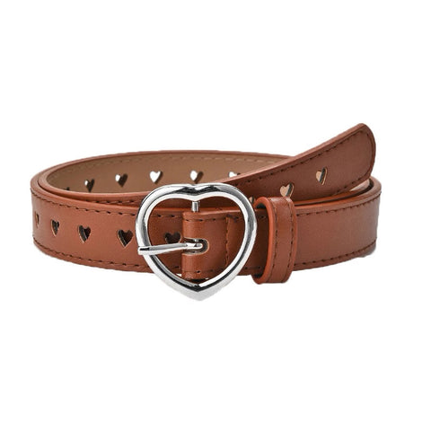 Heart Eyelet Belt