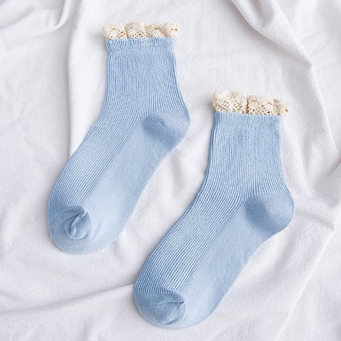 Frilly Lace Socks