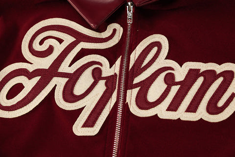 Voguable Pu Leather Letter Print Zipper Long Sleeve Loose Patchwork Jacket Winter Streetwear Outfits Y2K