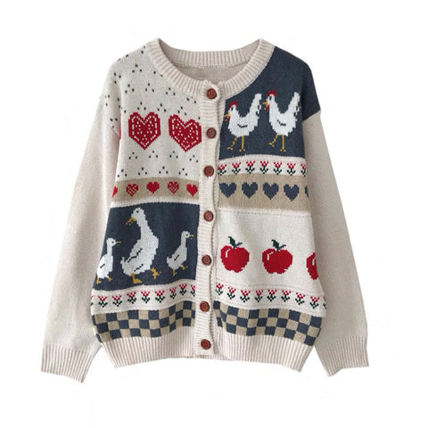 Apple Picking Cardigan