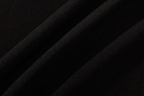 Voguable Solid Long Sleeves O Neck Cut Out Drawstrings Bandage Playsuit  Fall Bodycon Party Club Elegant Y2K