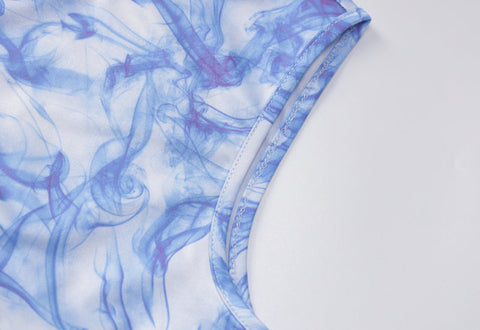 Voguable  Bandage Drawstrings Sleeveless Hollow Out Ruched Solid Bodycon Mini Dress  Streetwear Y2K Party Club