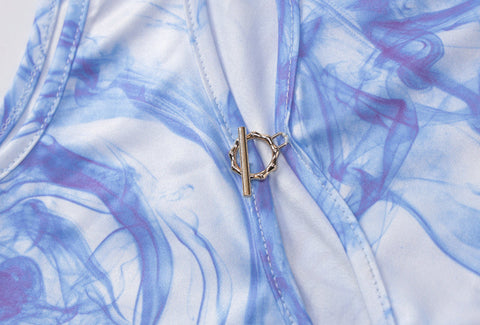 Voguable  Bandage Drawstrings Sleeveless Hollow Out Ruched Solid Bodycon Mini Dress  Streetwear Y2K Party Club