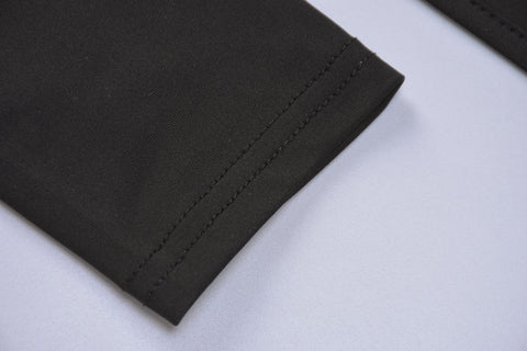 Voguable Pure Halter Single Shoulder Long Sleeve Bandage Drawstring Crop Top Fall Streetwear Outfit Y2K Party