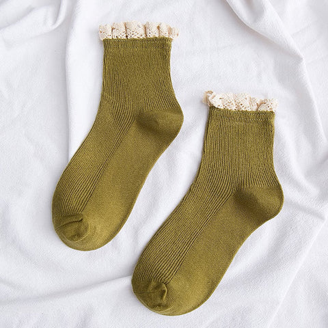 Frilly Lace Socks