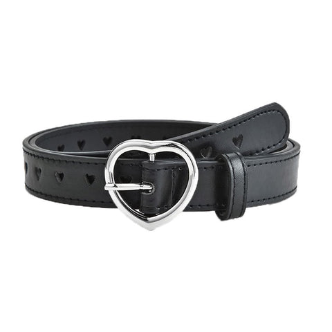 Heart Eyelet Belt