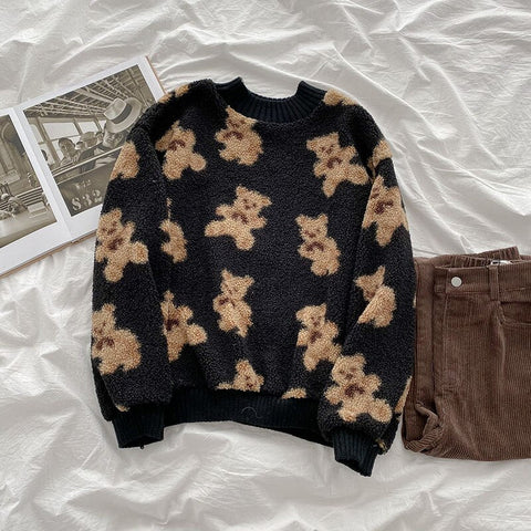 Teddybär-Pullover
