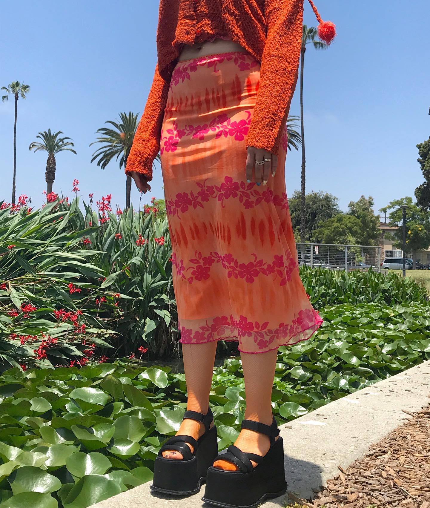 Vintage Split Long Skirt Cyber y2k Straight Satin High Waist Skirts Outfits  Casual Aesthetic Iamhotty