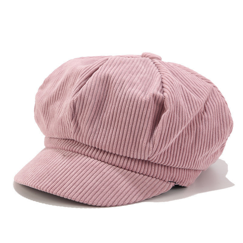 Corduroy Baker Boy Cap