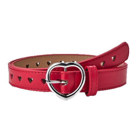 Heart Eyelet Belt