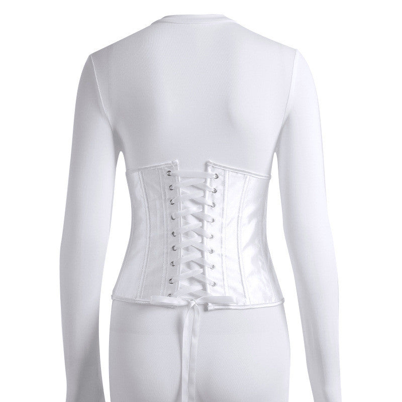 Voguable  Long Sleeve Jumpsuit Bandage Corset 2 Pieces Set Winter  Zipper Suit Romper Y2K Streetwear