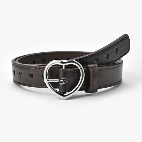 Heart Eyelet Belt