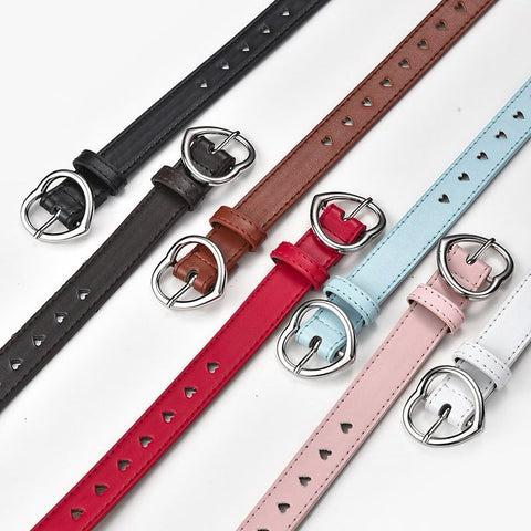 Heart Eyelet Belt