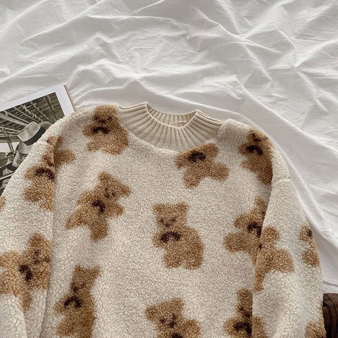 Teddybär-Pullover