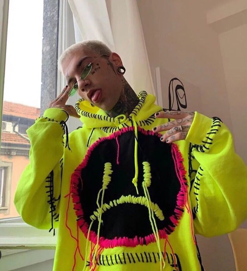 Y2k Hoodie  vintage Hoodie Kawaii hoodiesStreet hoodiesHip-hop hoodiesDark black hoodiesHip-hop hoodies Gothic hoodies