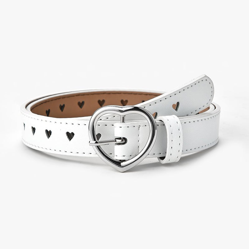 Heart Eyelet Belt