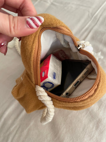Gingerbread Man Phone Pouch