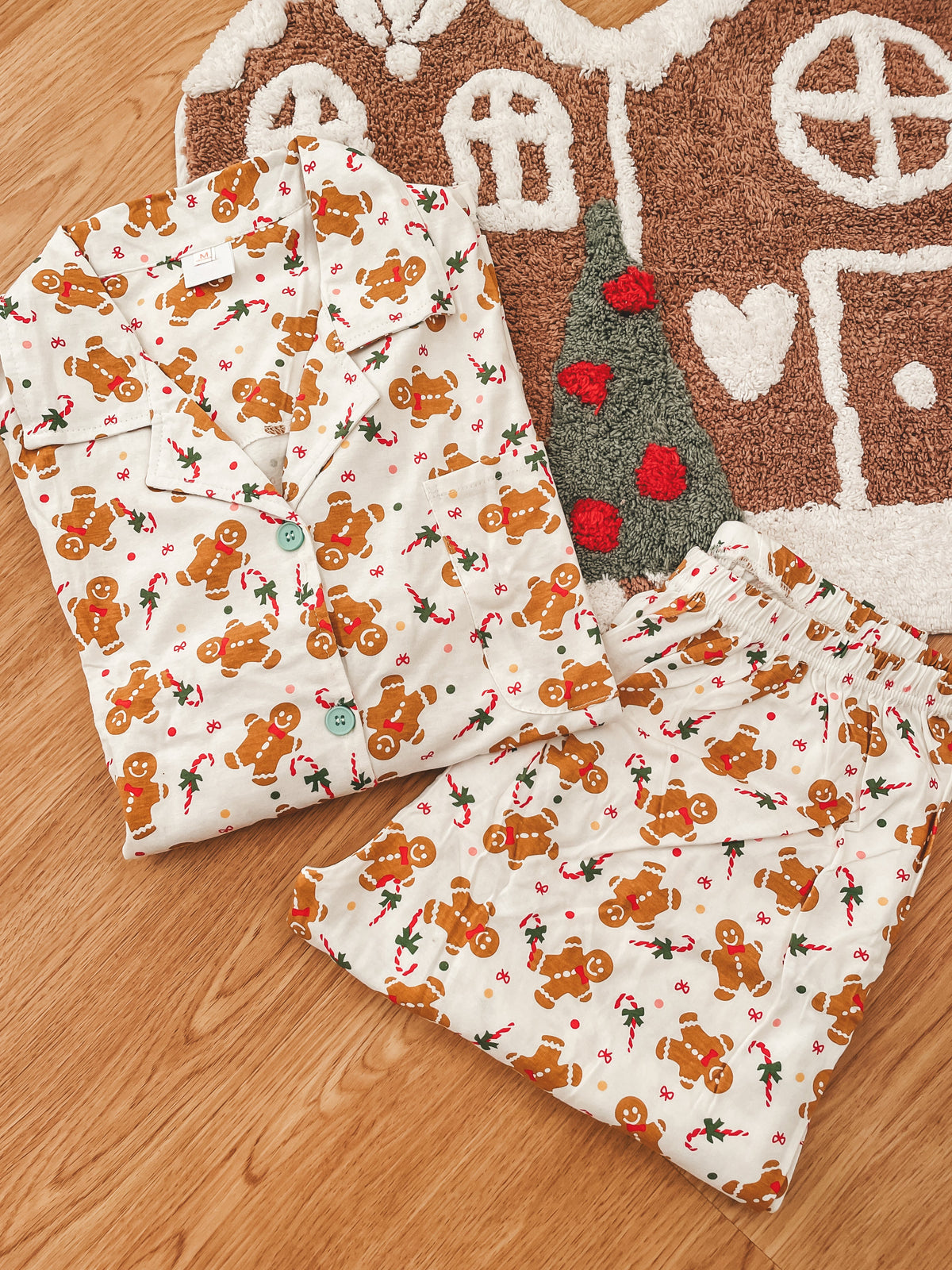 Gingerbread Pyjamas Set