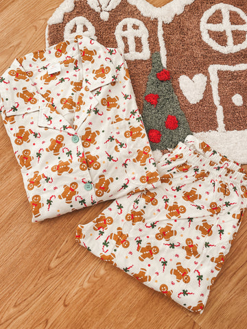 Gingerbread Pyjamas Set