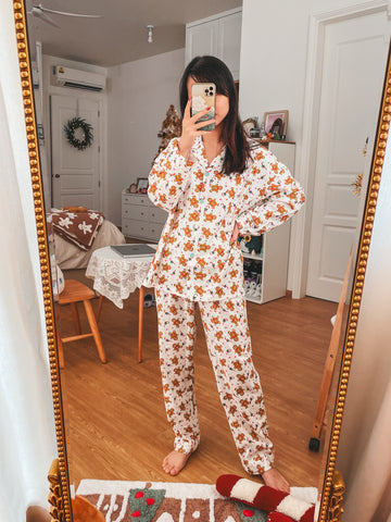 Gingerbread Pyjamas Set