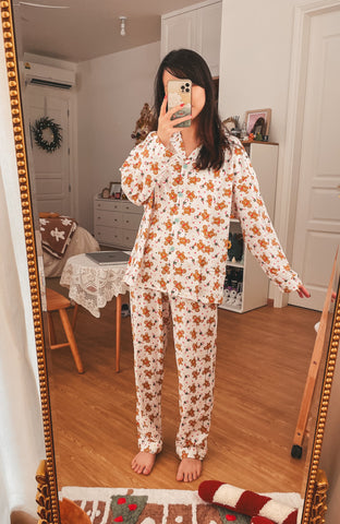 Gingerbread Pyjamas Set