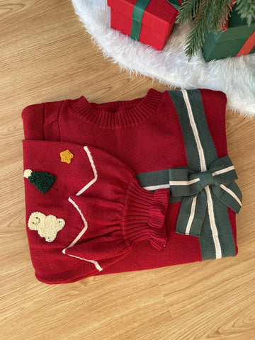 Suéter de regalo de Navidad