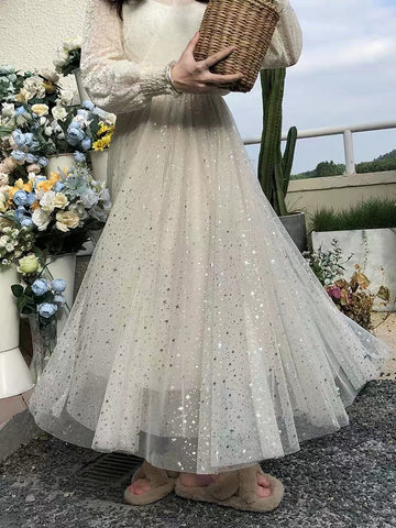 Tüllrock mit funkelnden Sternen