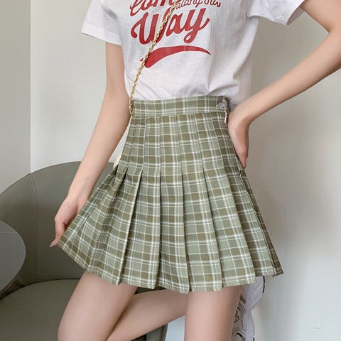 Tennisrock mit Zitruskaro