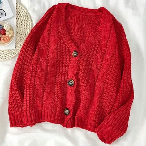 Cable Knit Cardigan