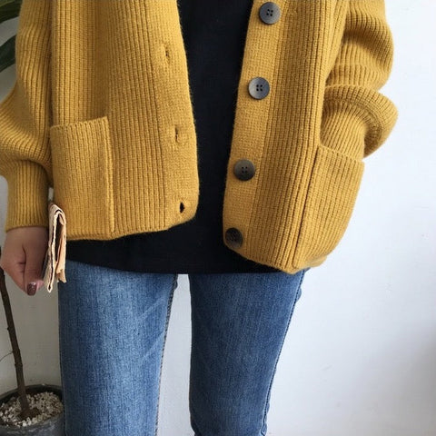 Fall Knitted Cardigan