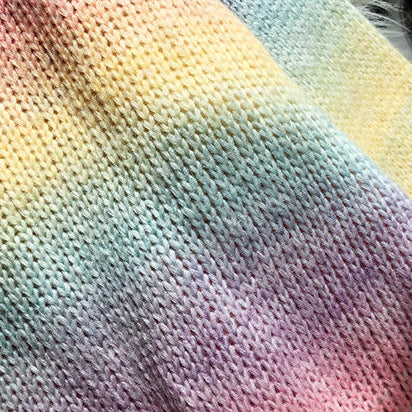 Pastel Ombre Stripe Sweater