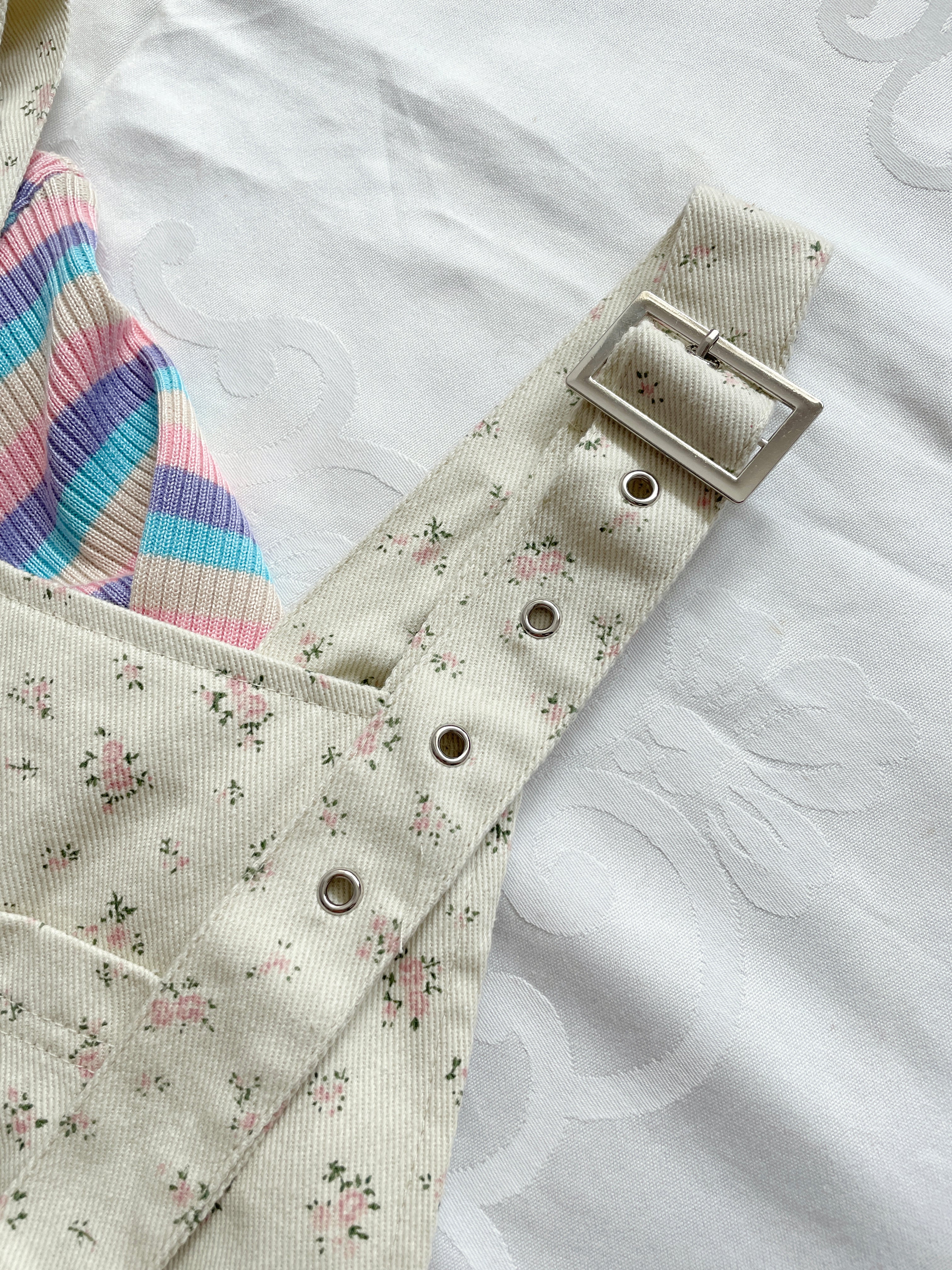 Ditsy Floral Mini Pinafore