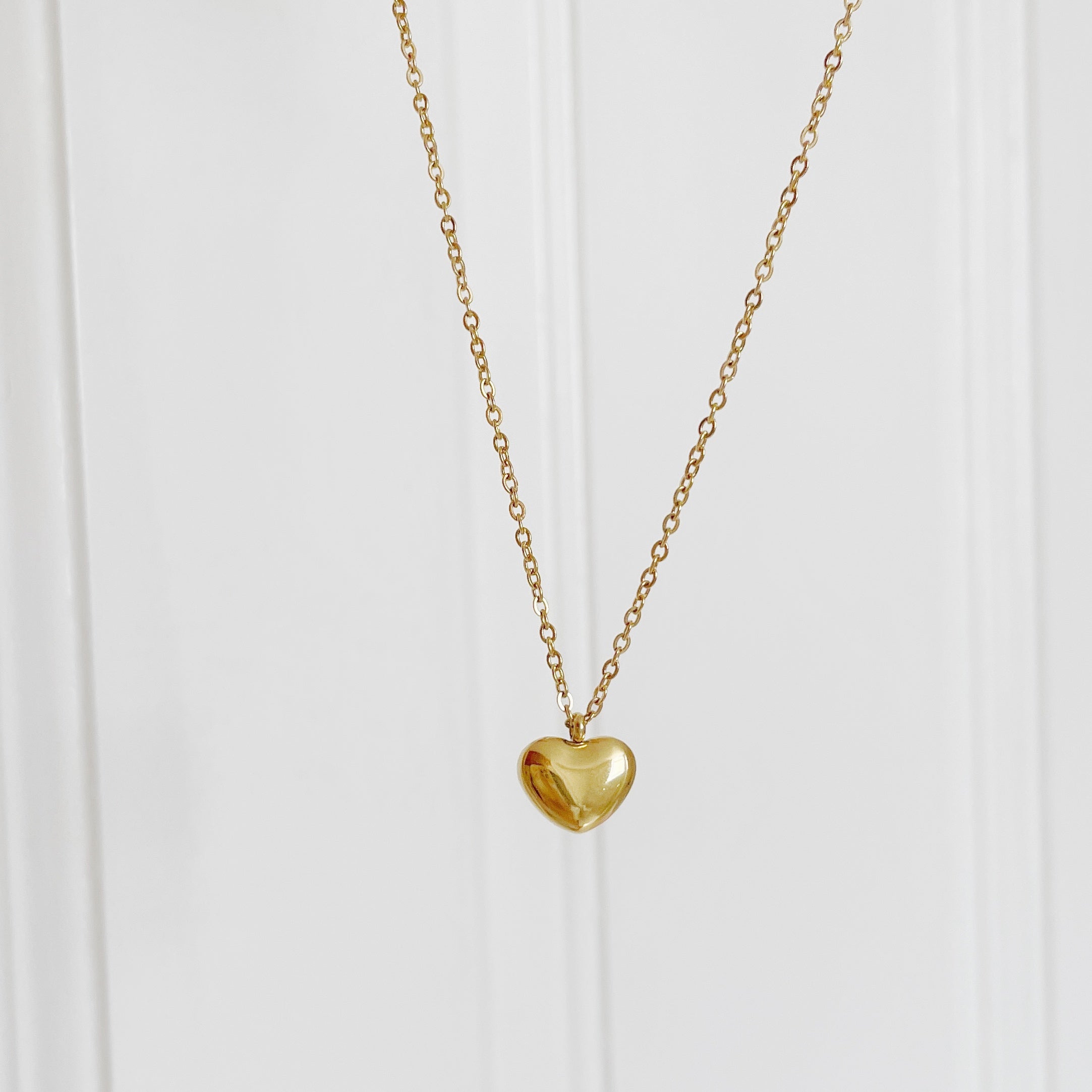 18K Gold Plated Heart Necklace